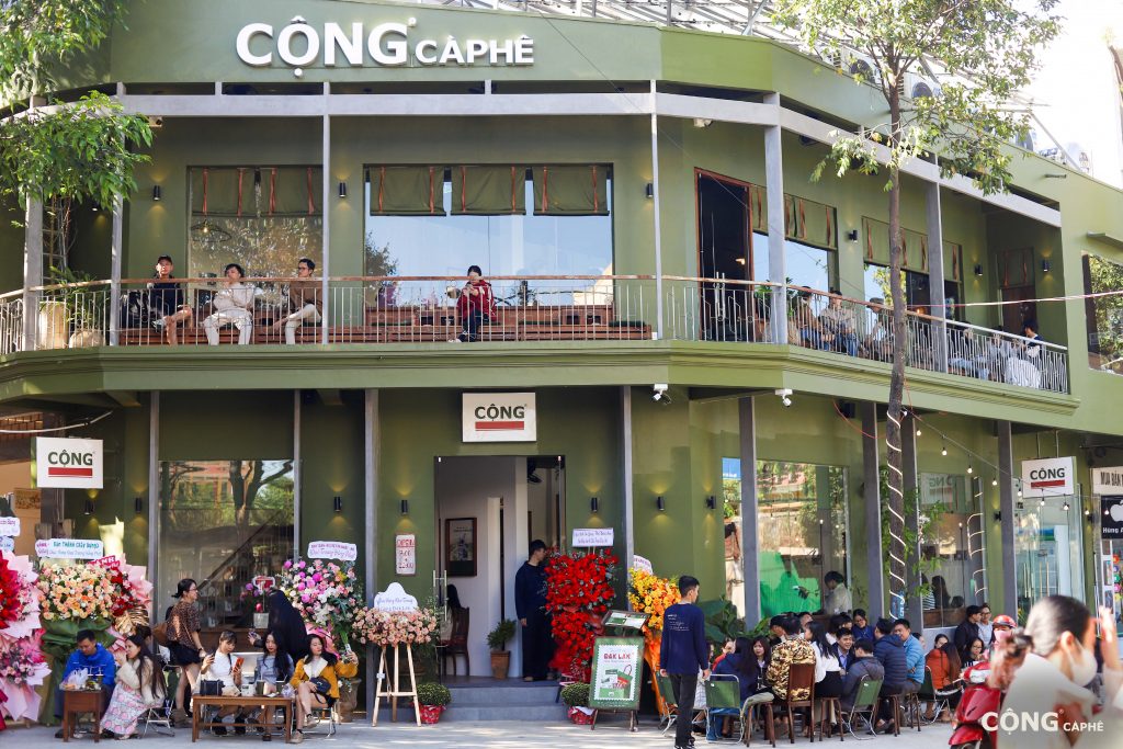 cong ca phe