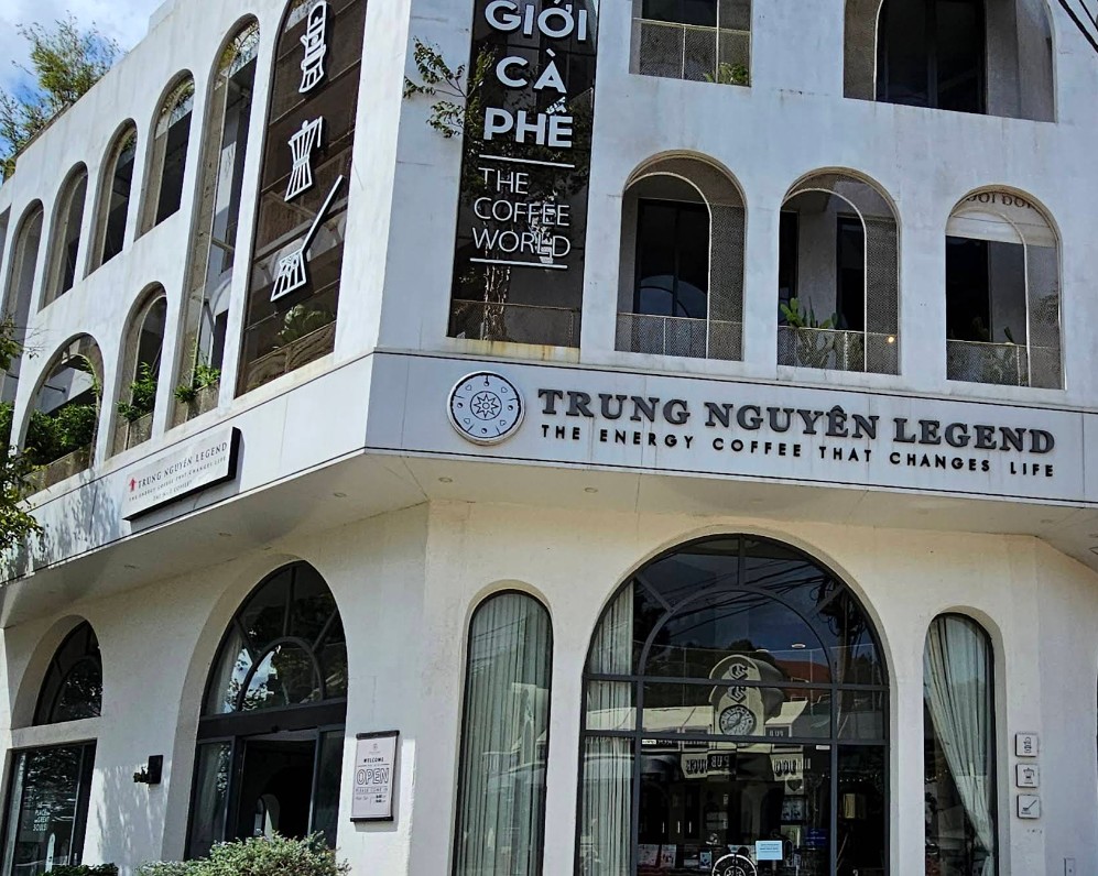 the gioi ca phe trung nguyen legend