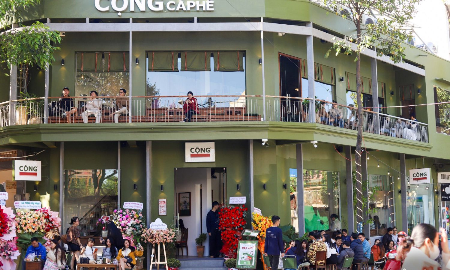 cong ca phe