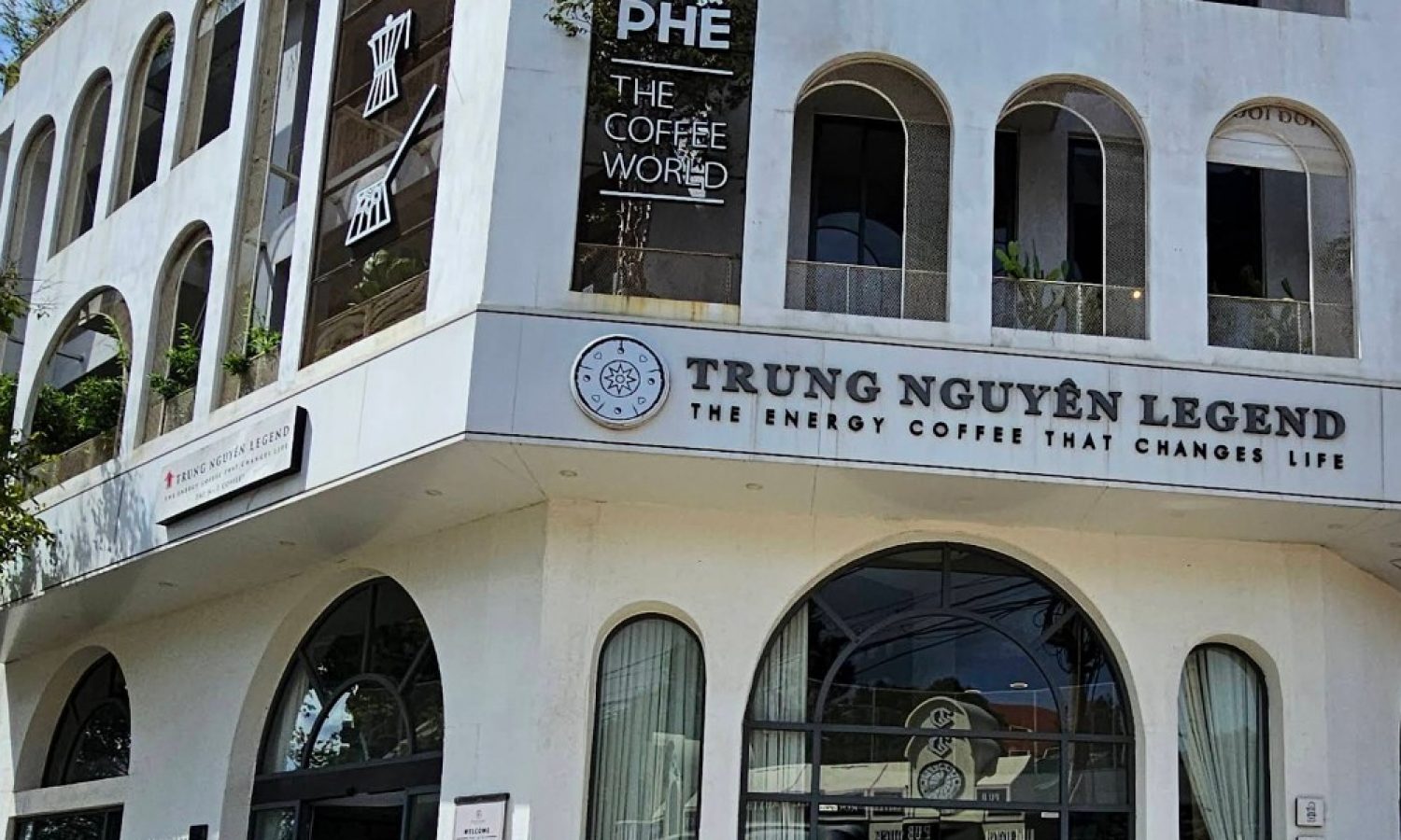 the gioi ca phe trung nguyen legend